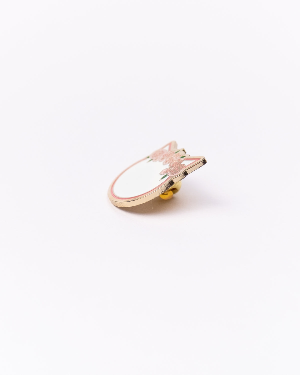 Cat enamel pin