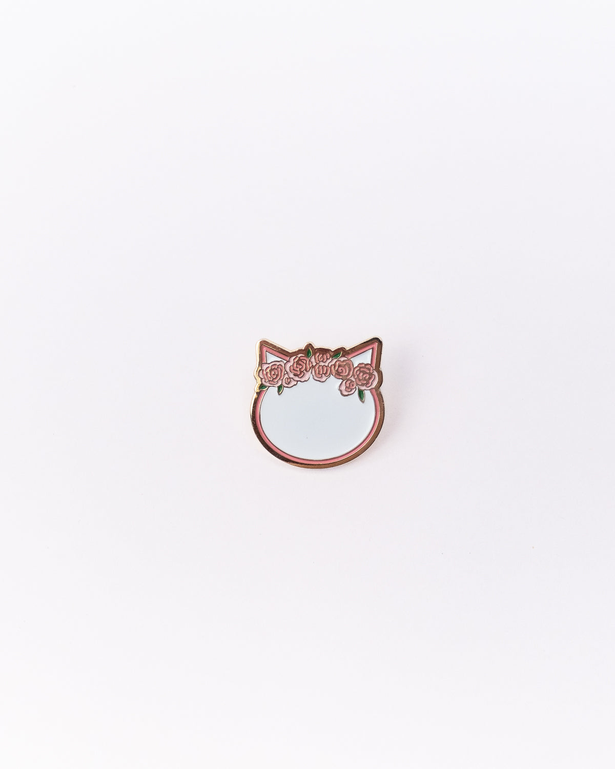 Cat enamel pin