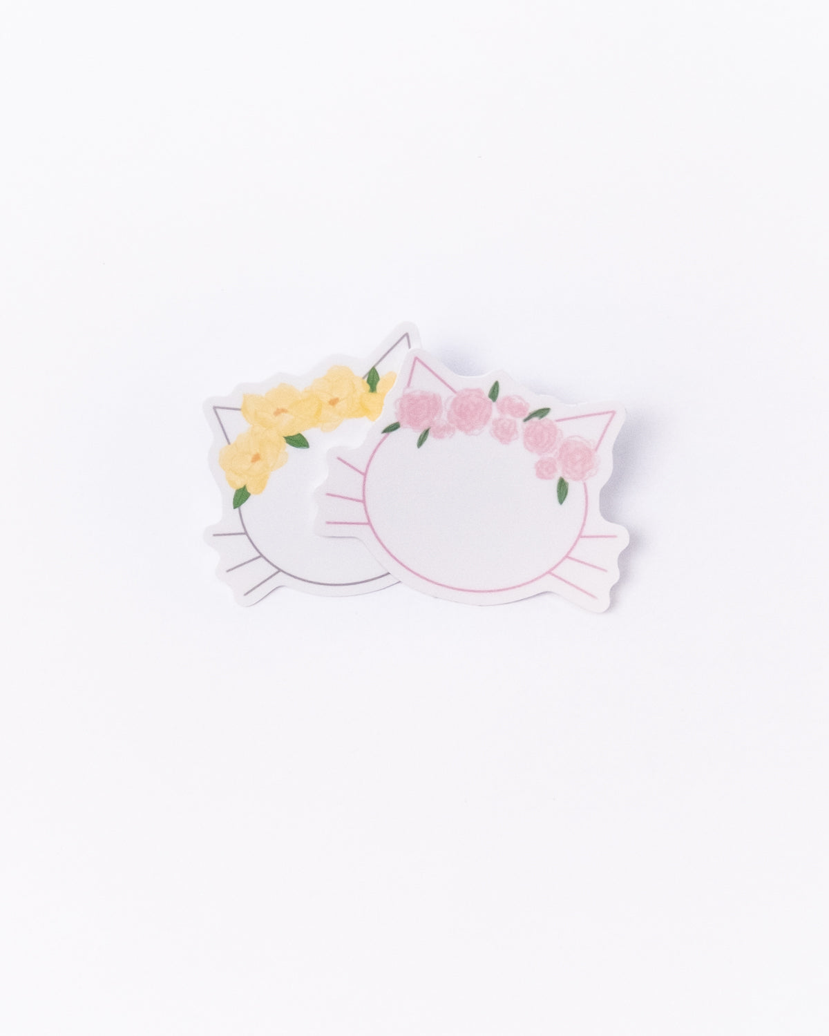 Cat sticker flower crown