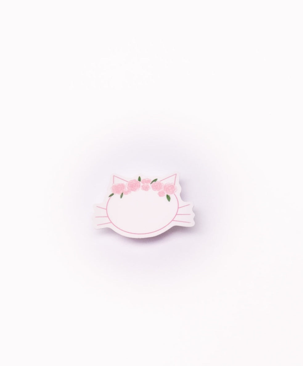 Cat sticker flower crown