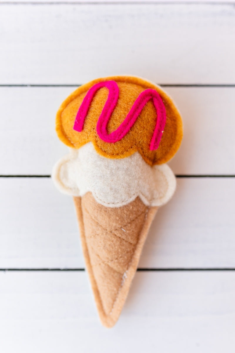Ice Cream cat toy