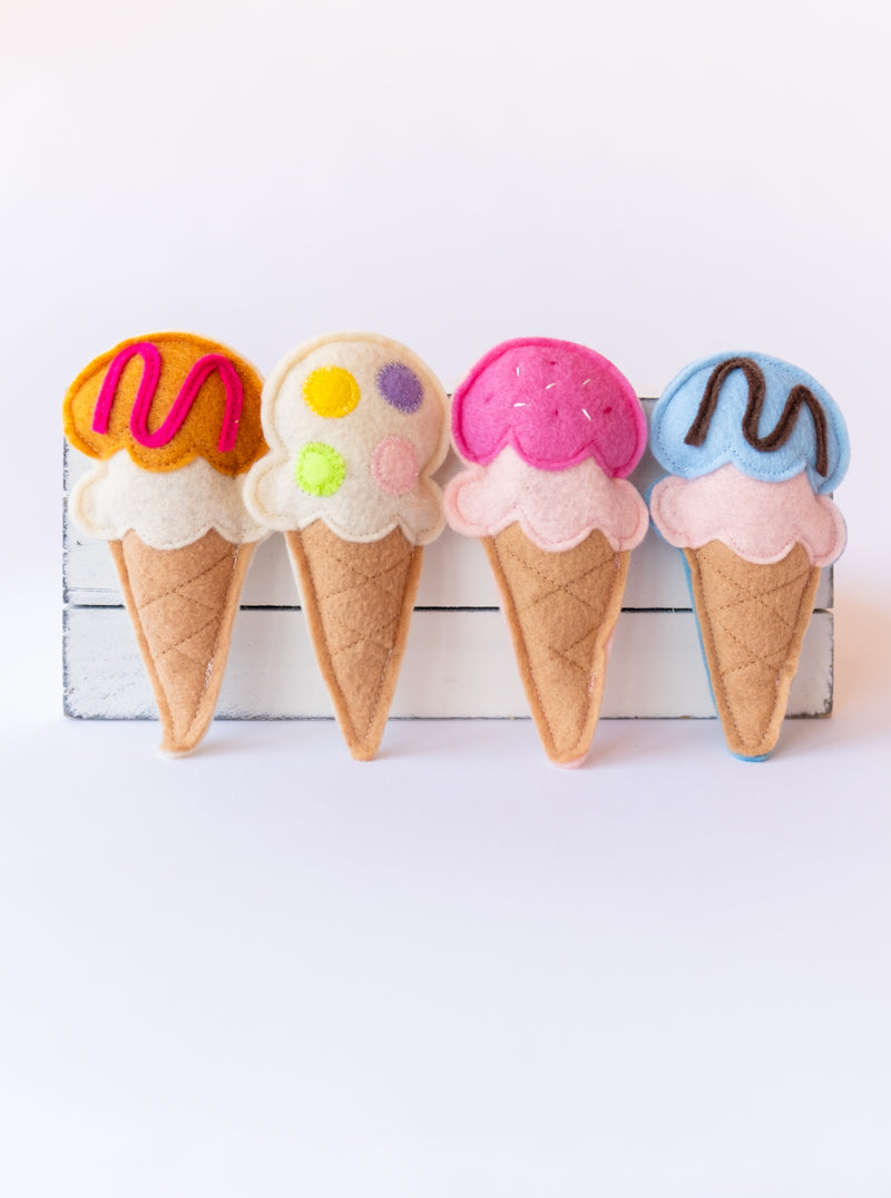 Ice Cream cat toy