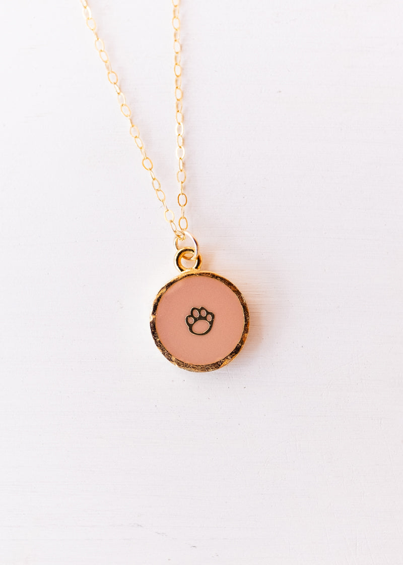 Circle Toe Bean necklace