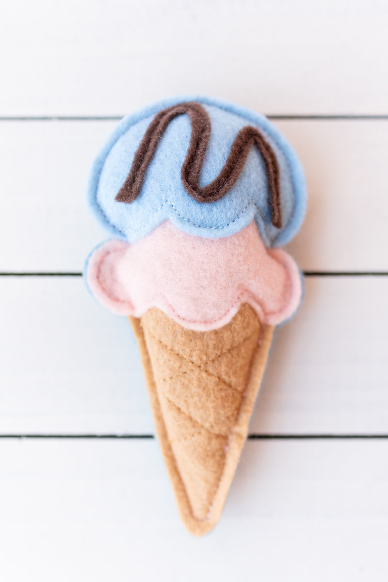 Ice Cream cat toy