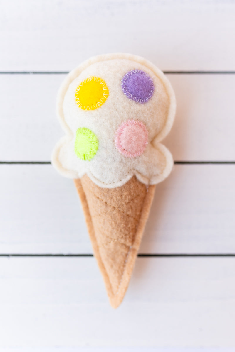 Ice Cream cat toy